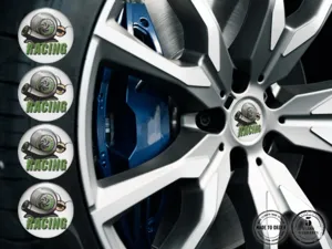 Wheel Decals Precision Quantum Racing Wave